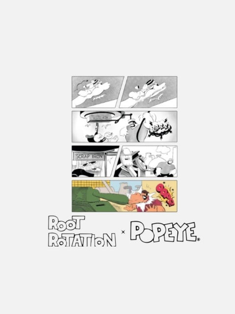 Áo Thun Oversize AR Popeyes Scrap Iron