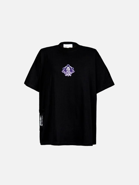 Áo Thun Oversize AR Raiden Shogun In Phản Quang