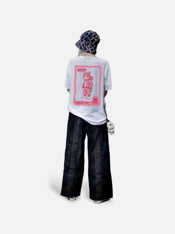 Áo Thun Oversize Bulbasaur Fanart Phản Quang AR