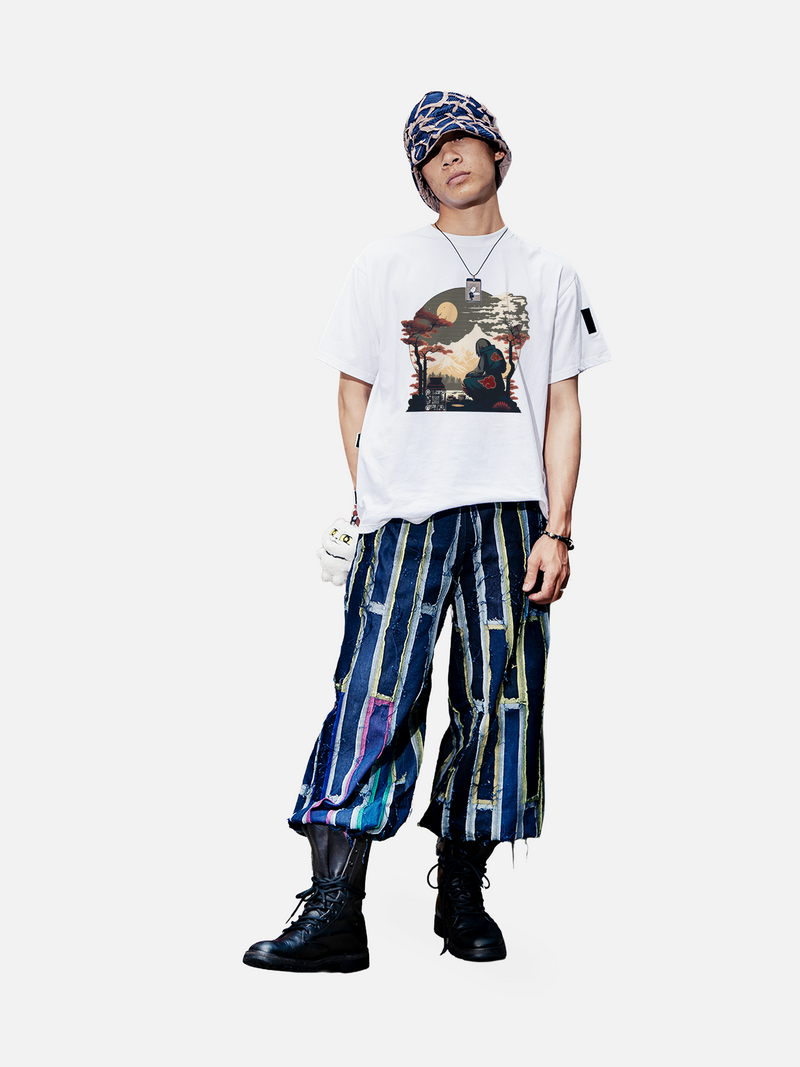 Áo Thun Thực tế ảo Oversize Uchiha - Itachi Fanart