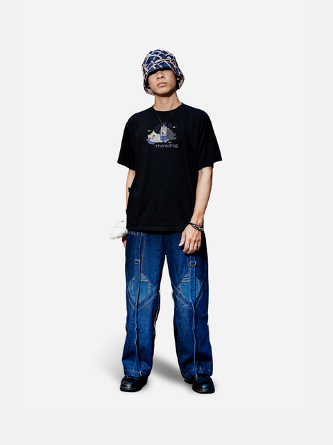 Áo Thun Oversize AR - (Over)thinking