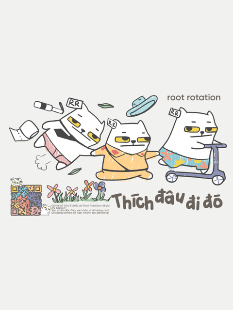 Áo Baby Tee - Mèo Đi Đâu?