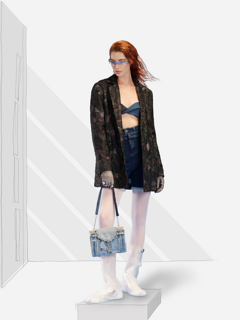 Áo Khoác Blazer Unisex The Ocean Vải Tái Chế