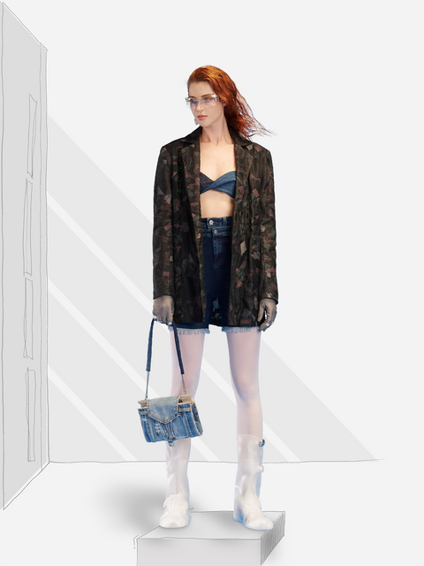 Túi Xách Nữ Denim Evita