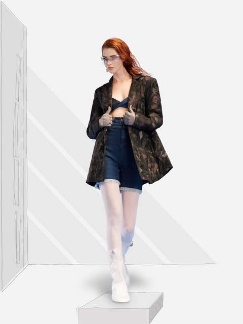 Áo Khoác Blazer Unisex The Ocean Vải Tái Chế