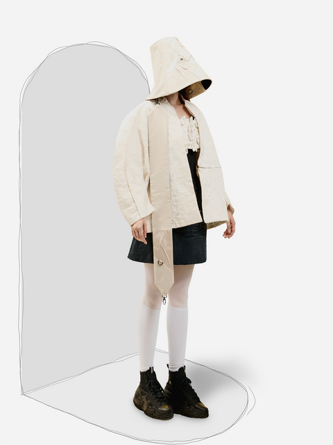 Áo Khoác Bomber Unisex Cocoon Vải Tái Chế