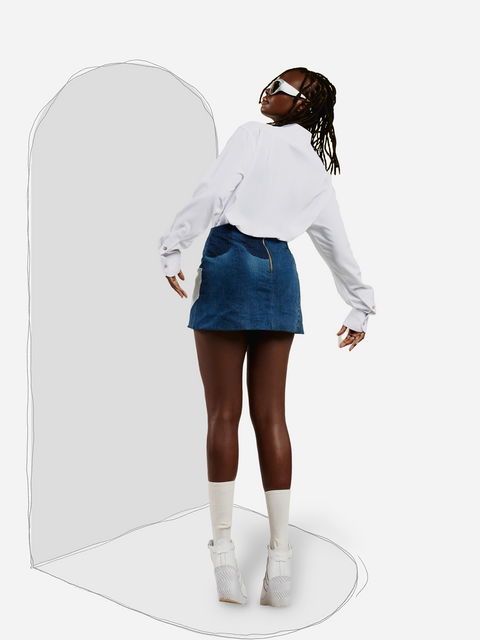 Chân Váy Butterfly Origami