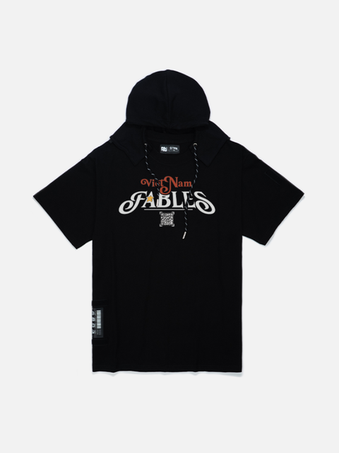 Áo Hoodie Tay Ngắn AR Ngụ Ngôn Việt "Ai Rồi Cũng Khác"