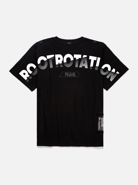 Áo Thun Logo Root Rotation Phygital Phản Quang Oversize