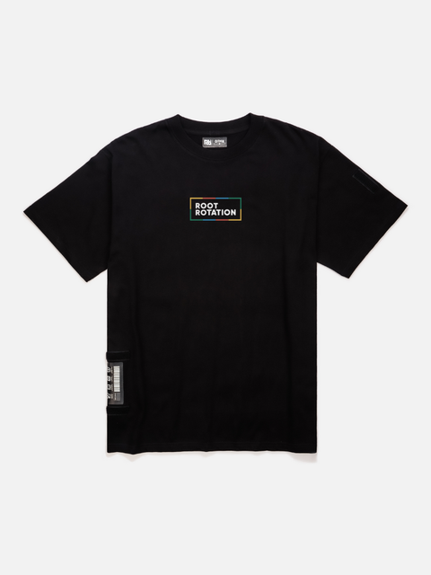 Oversize Reflective Root Rotation Logo T-Shirt