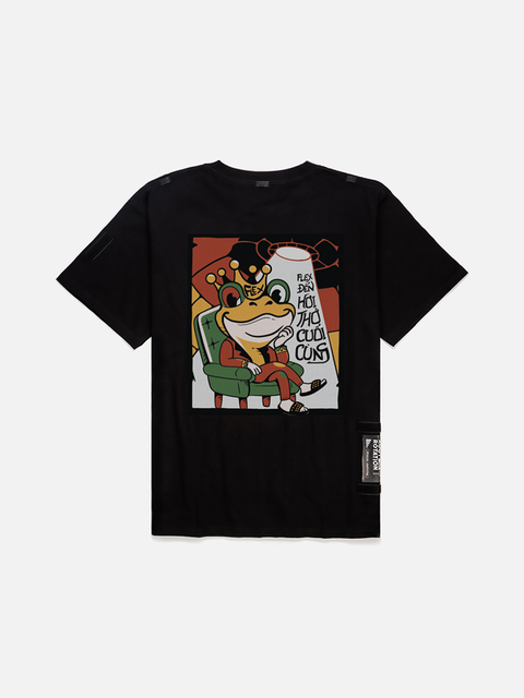 Áo Thun AR Ngụ Ngôn Việt "Flex Đến Hơi Thở Cuối Cùng" Oversize