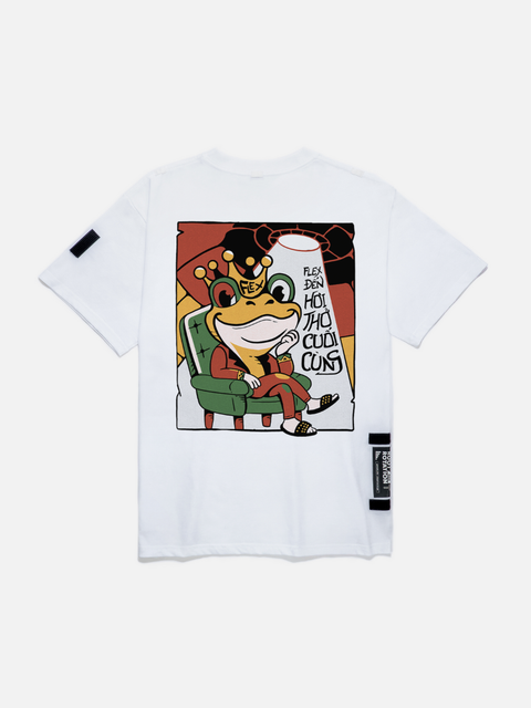 Áo Thun AR Ngụ Ngôn Việt "Flex Đến Hơi Thở Cuối Cùng" Oversize