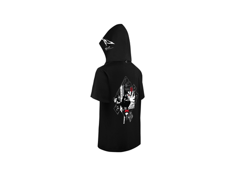 Combo Áo và Hoodie Sasuke Fanart Thực Tế Ảo Phản Quang