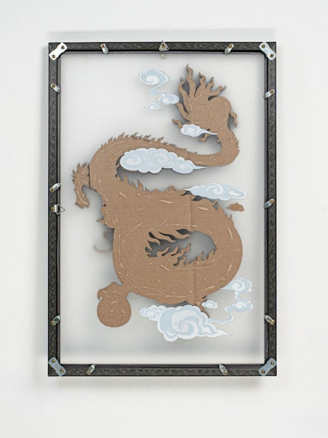 Tranh Việt Nghệ Thuật Treo Tường – Cardboard in UV, Khung Gỗ Thủ Công (40x60cm)