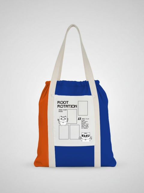 Túi Tote Techwear Vải Thun Tái Chế  Handmade Meme Ruto Kaiten