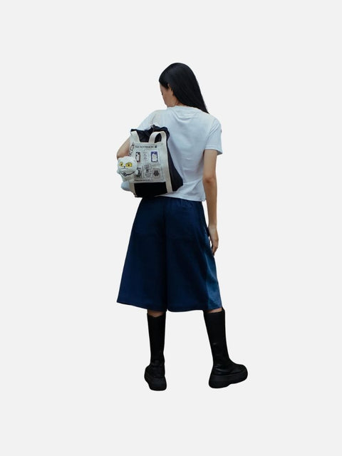 Túi Tote Techwear Vải Thun Tái Chế  Handmade Manga