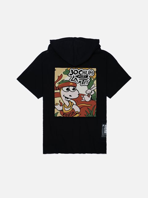 Áo Hoodie Tay Ngắn AR - 30 Chưa Phải Là Tết