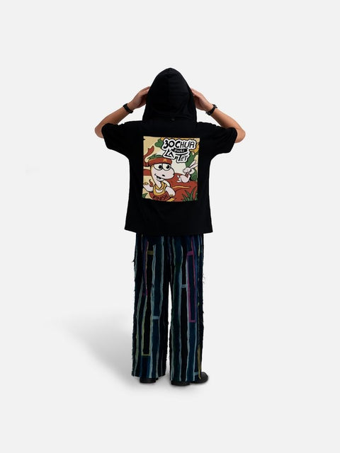 Áo Hoodie Tay Ngắn AR Ngụ Ngôn Việt "30 Chưa Phải Là Tết"