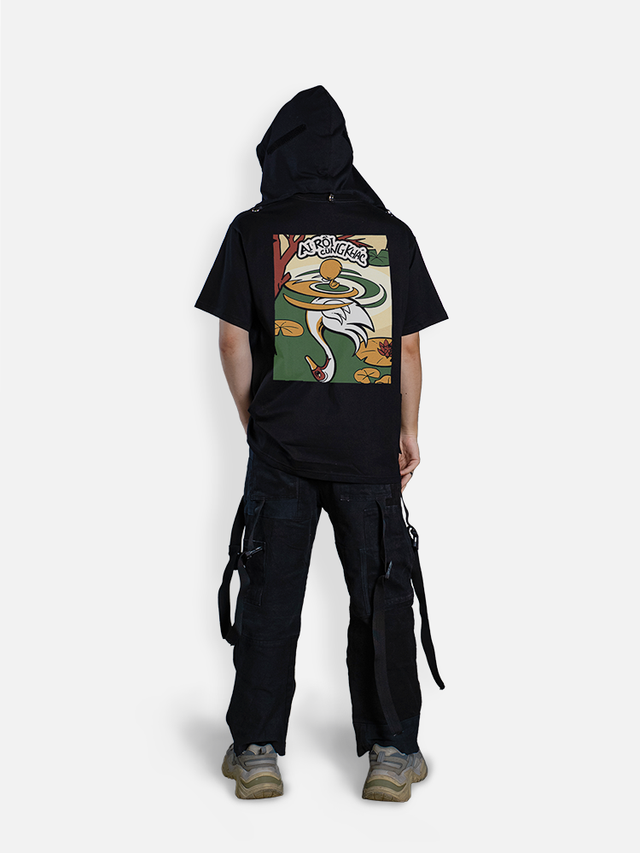 Áo Hoodie Tay Ngắn AR Ngụ Ngôn Việt "Ai Rồi Cũng Khác"