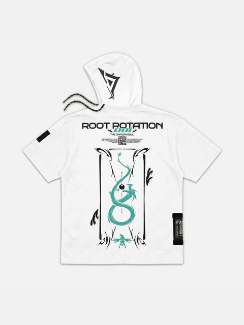 Áo Hoodie Tay Ngắn Oversize AOI Fanart Phản Quang AR