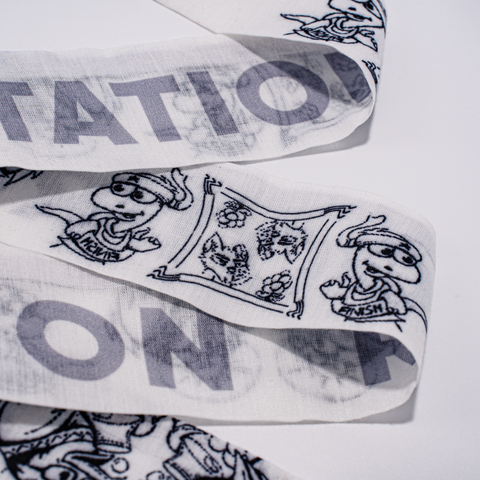 Khăn Cotton Twilly Unisex Cổ Tích Việt Nam, 5 x 85 cm