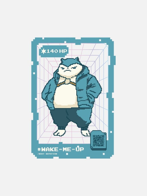 Áo Thun Oversize Snorlax Fanart Phản Quang AR