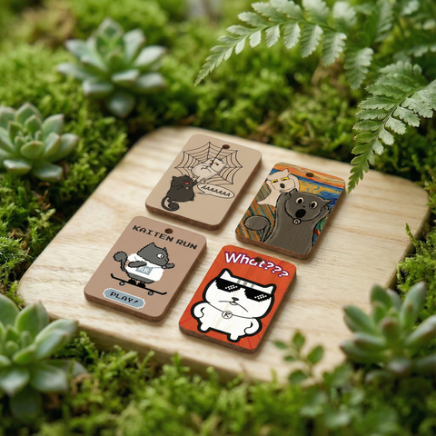 Mặt Dây Chuyền Gỗ Công Nghệ Thực Tế Ảo